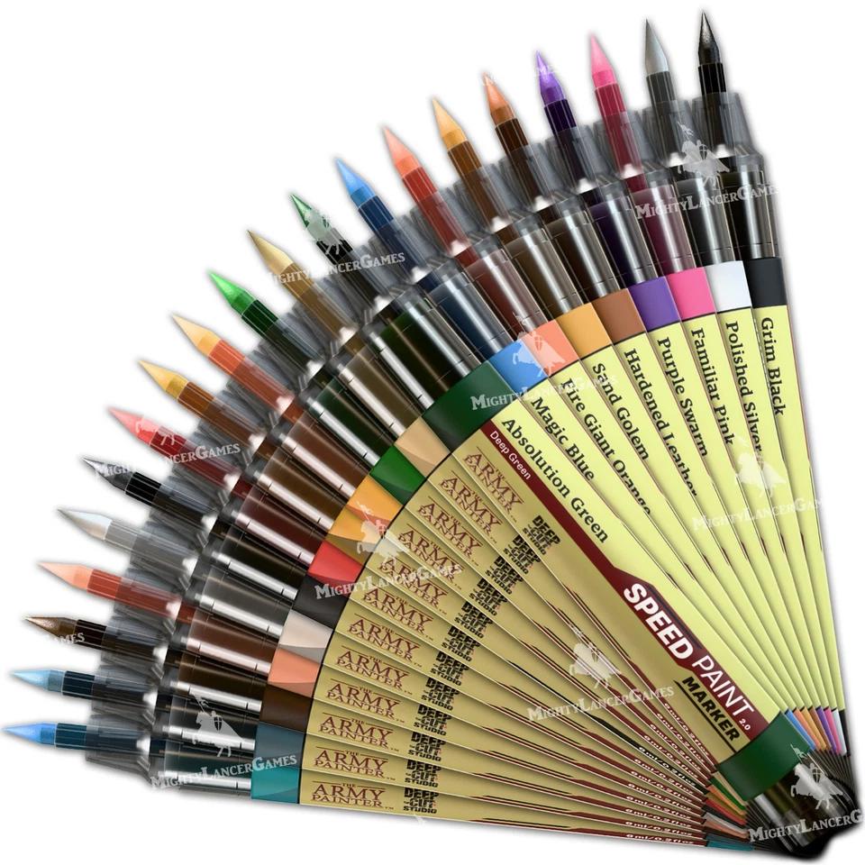 The Army Painter Speedpaint Markers | Acrylic Hobby Painting Pens