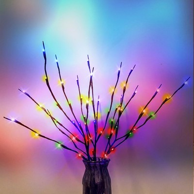3 Pcs Remote Control Twig Lights, Portable Battery Holder & Batteries , Light...