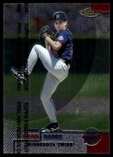 Brad Radke 1999 Finest #37 Minnesota Twins MLB READ FREE SHIPPING AutographDen