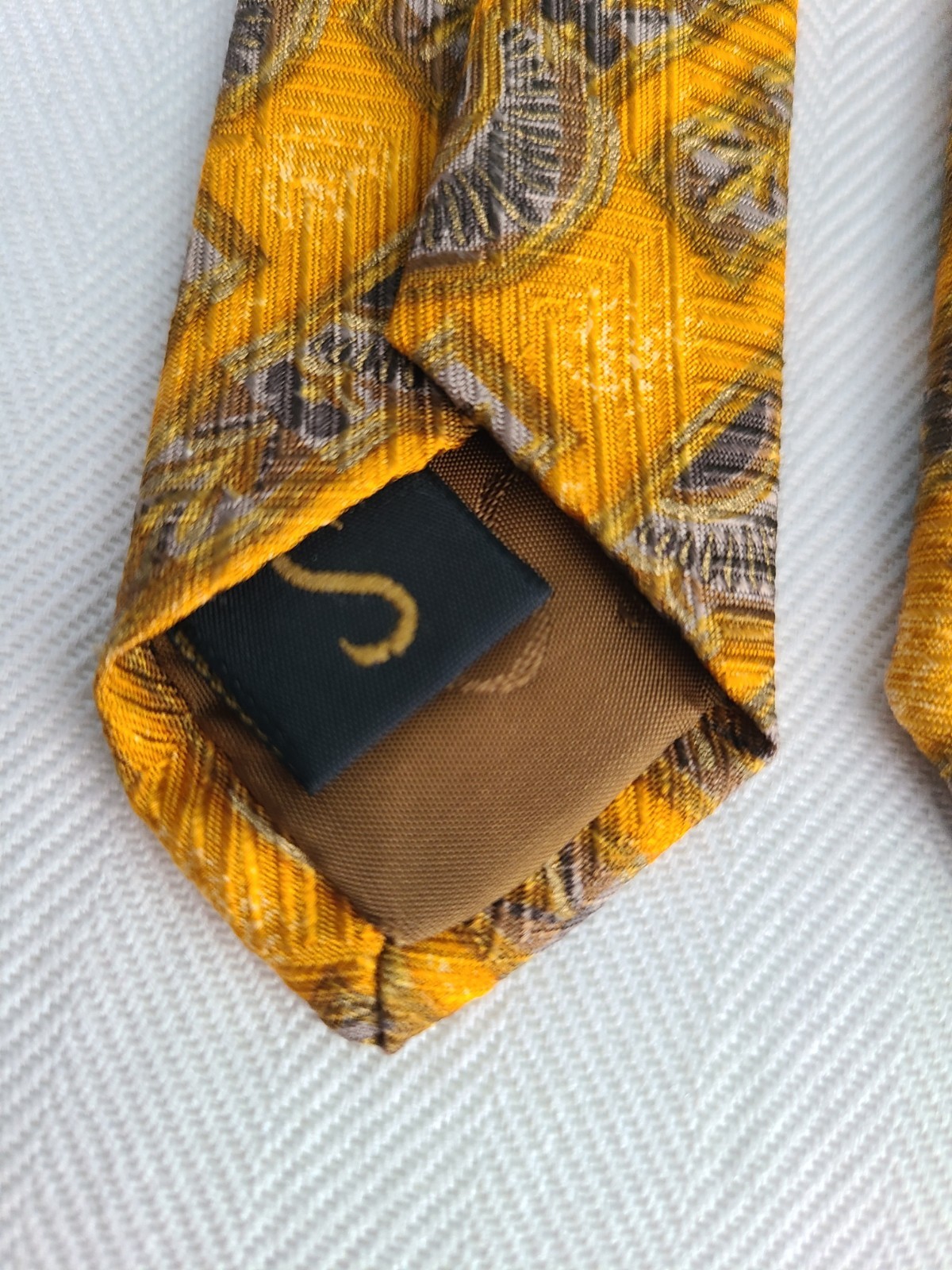 Robert Talbott SILK NECKTIE Studio Extra Long Rus… - image 3