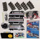 LEGO 9V TRAINS 4558 METROLINER WITH MOTOR TRACKS REGULATOR ADAPTER CONTACTS