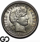 1916 Barber Dime, Nice Mint Luster, Brilliant Uncirculated++