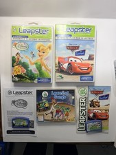 LOT LeapFrog Leapster & Leapster 2 Disney Fai...
