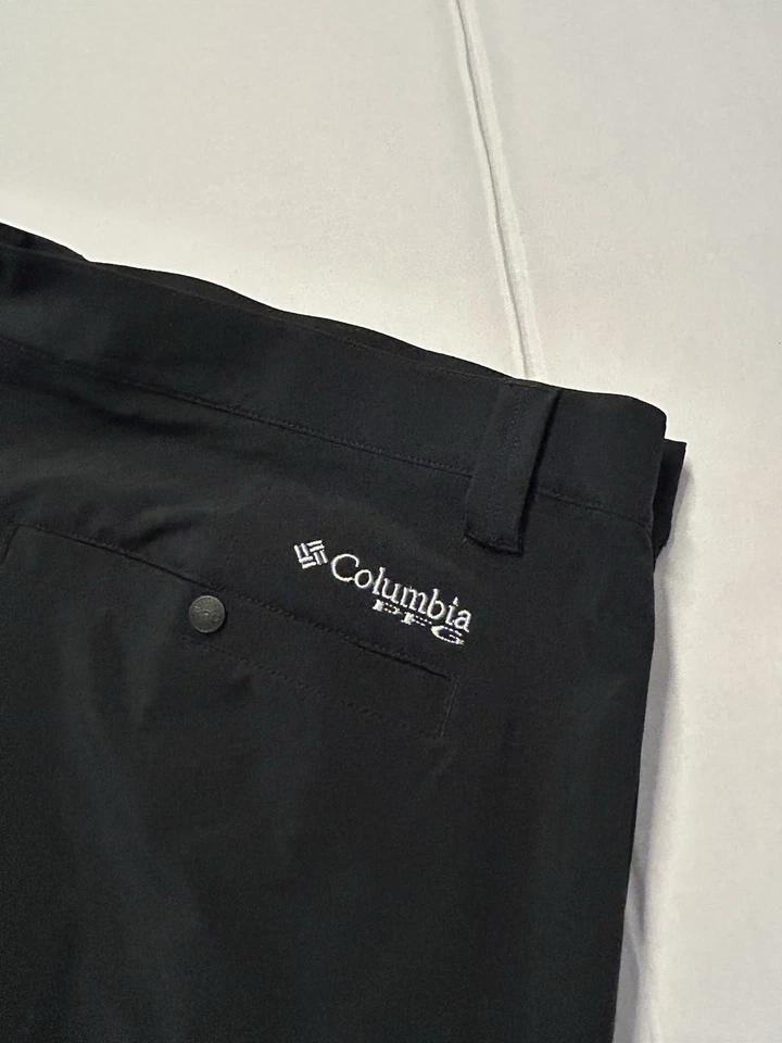Новые с ценниками мужские рыболовные штаны Columbia PFG Terminal Tackle черные размер 44 32 дюйма - Изображение 4 из 4