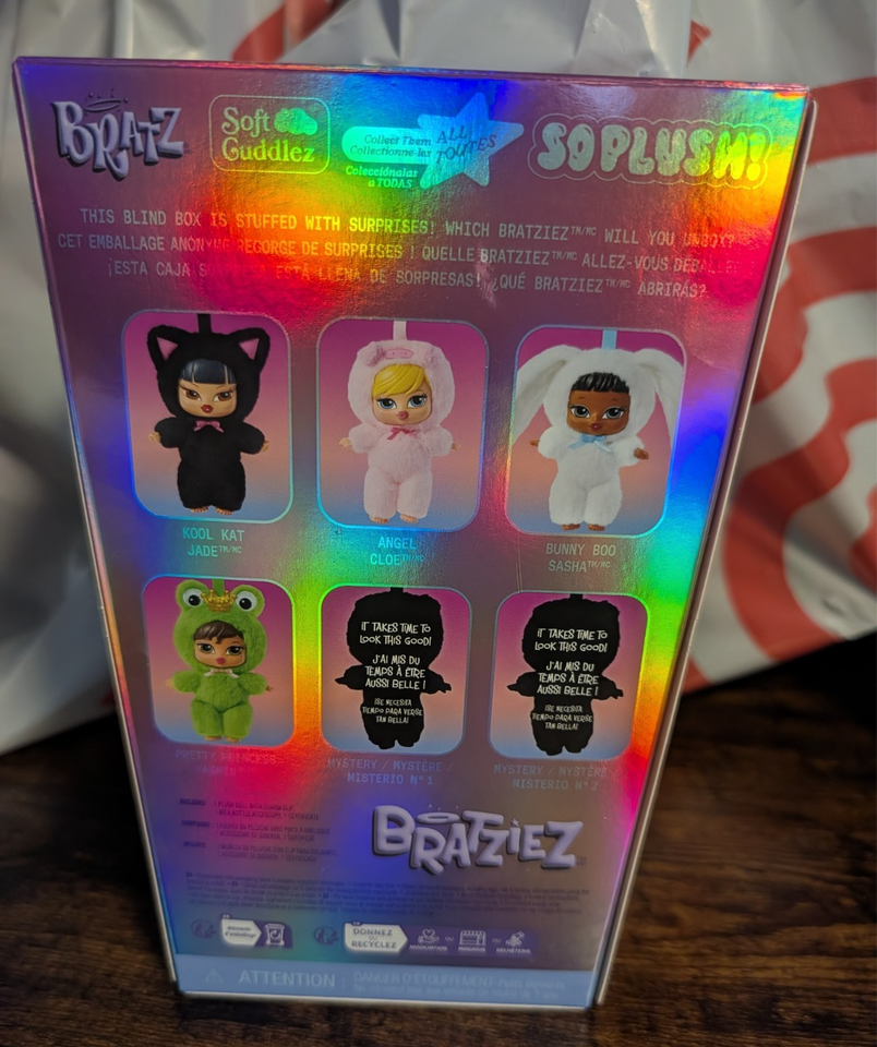 Bratz Bratziez Iconz Series Plush Blind Box - Bevat 1