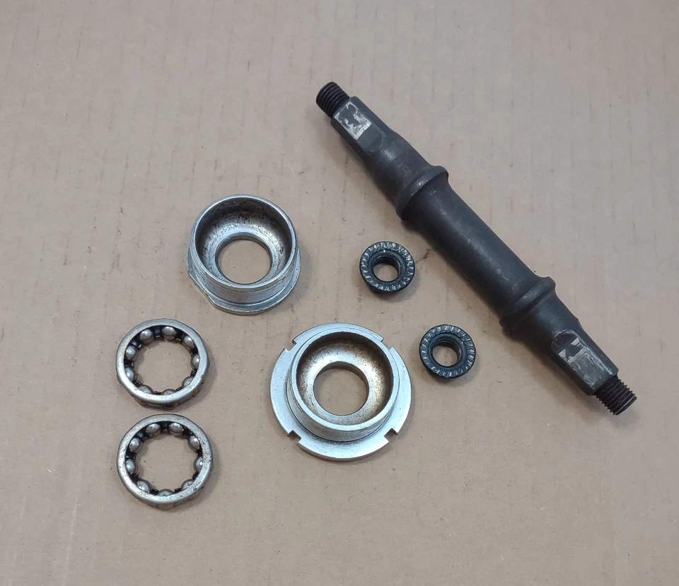 Bicicleta YST Soporte Inferior Cuadrado Cónico 127.5mmx73mm Tamaño Ciclismo Bicicleta Foto 3 de 4