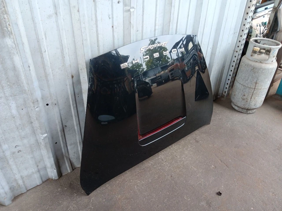 13-19 Porsche Boxster 981 задний люк крышка багажника крышка багажника крышка багажника черный OEM - Изображение 2 из 4