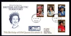 British Antarctic Territory - 1996 Queen Elizabeth 70th Birthday First Day Cover