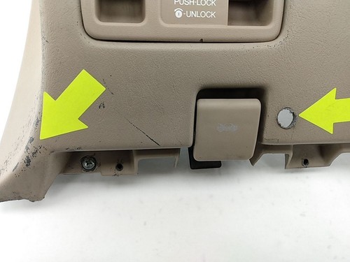 Lexus SC400 SC300 Driver Left Front Dash Knee Bolster Trim Tan Fits 1992-2000 92 - Picture 6 of 12