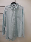 MELA PURDIE BLUE COTTON STRETCH  BOXY SHIRT BLOUSE 22 4X EXC COND $400+