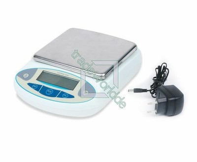 New 5000 x 0.01g 10mg 5kg Analytical Digital Weighing Balance Scale Lab Jewelry
