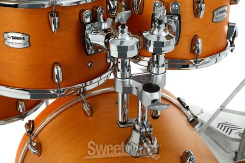 Yamaha Tour Custom 4-piece Shell Pack 20" Kick - Caramel Satin - Picture 8 of 10
