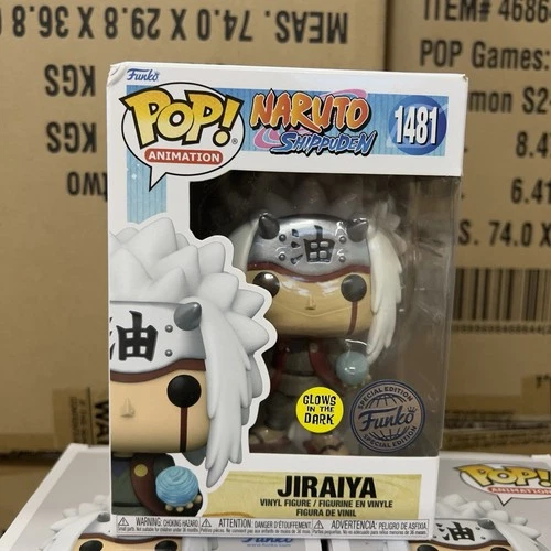 Naruto, Jiraiya Glow In The Dark 1481 Funko Pop