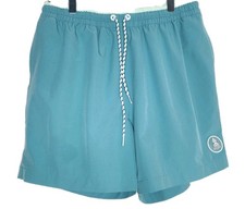 Chubbies Men  s 5.5" Classic Swim Trunk With Liner Size L Blue Green Trim