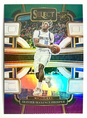 2023-24 Select Olivier-Maxence Prosper Green Purple Prizm Rookie SP RC #85 OMax