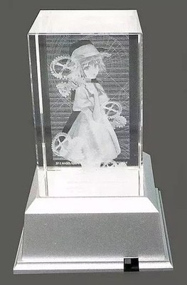 Mayuri Shiina 3D Kristall Figur Steins; Gate 0 PS4 PS3 PS Vita Dekoration