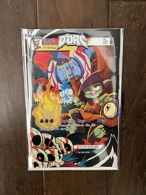 D'ORC #1 4th Print Trish Forstner TCG Trading Card Variant Comic LE /400 IN HAND