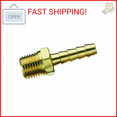 Tru-Flate 21-123 Male 1/4'' Hose ID Hose End Fitting