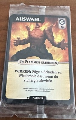 Aeons End (Frosted/Pegasus):  IN FLAMMEN ERTRINKEN -  Promo Kartenpack