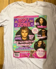 NEW!!! Vtg My Chemical Romance MCR Boy Zone T-Shirt Unisex Fan Gift S-5XL