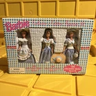 Barbie Little Debbie Collectors Edition 3 Figurine Set 1993 1996 1998 In Box VTG