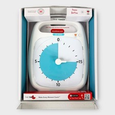 Time Timer PLUS 20 Minute Desk Visual Timer Portable Classroom Countdown Timer