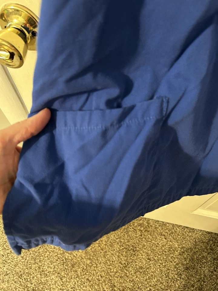 Fashion Seal Healthcare Blue Scrub Top Size XL - Image 3 of 4