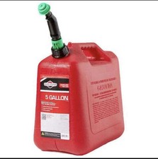 Made in USA 5 Gallon Red HDPE Spill-Proof Auto Shut-Off CARB Gas Can