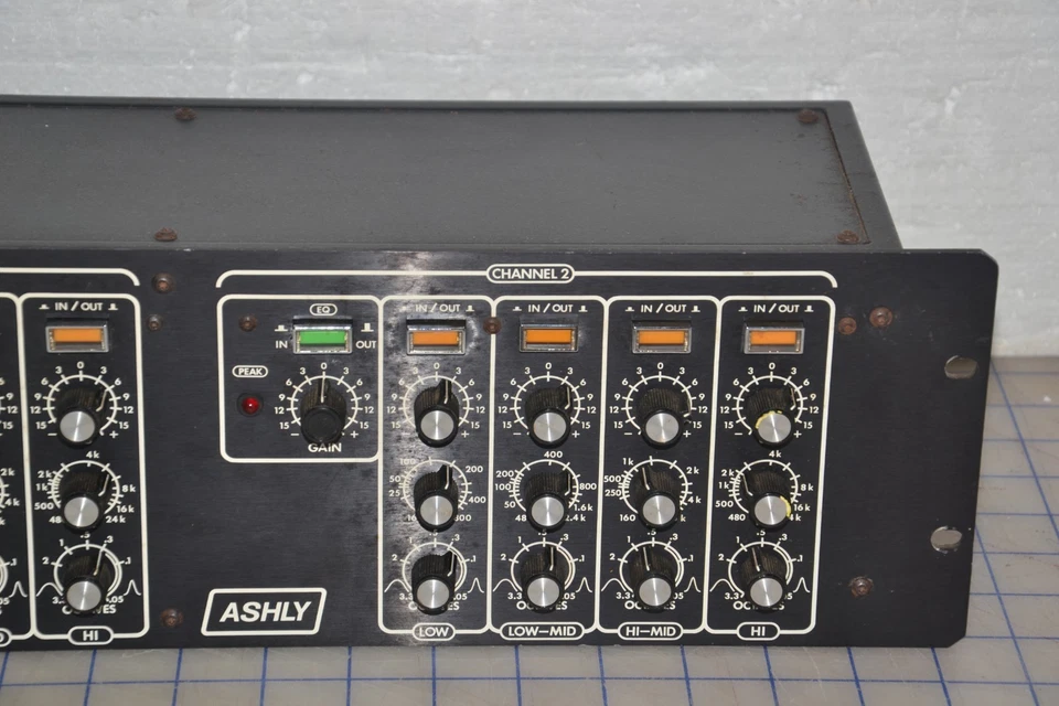 Works great!!! Ashly SC-66A Stereo Parametric Equalizer - Image 3 of 4