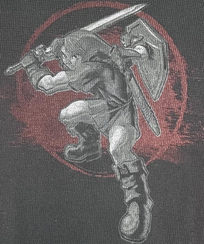 Legend Of Zelda Ocarina Of Time Camisa Tejida Gofre Manga Larga Nintendo 64 Promo Foto 2 de 2