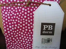 Pottery Barn Teen Mini Dot euro sham magenta pink New w tag