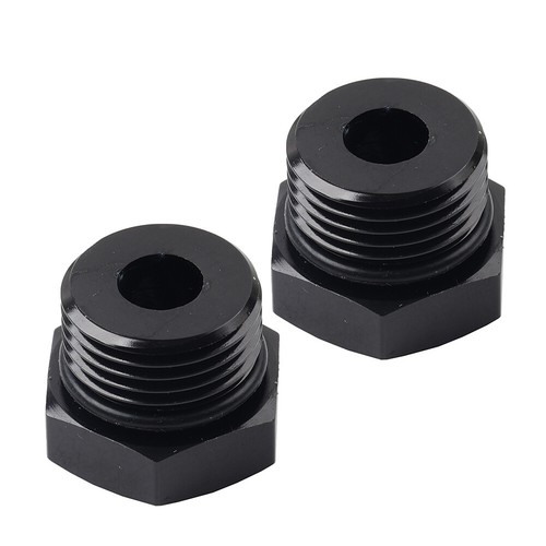 Aluminum 10AN AN10 Block off Cap ORB Plug Male fitting Adapters W/O-Rings 2Pcs - Picture 8 of 11
