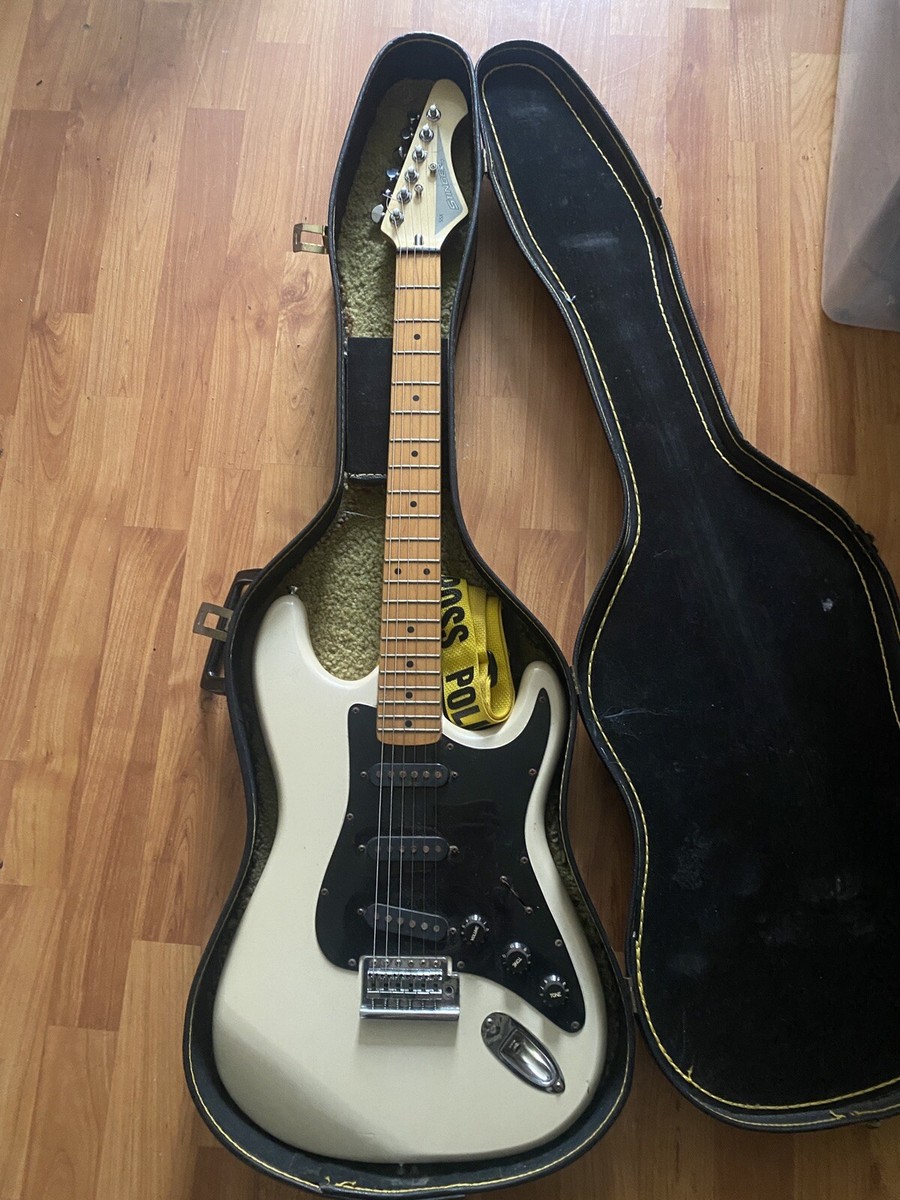 Vintage Martin Stinger SSX Electric Guitar - White - MIK | eBay