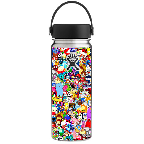 Skin Decal for Hydro Flask 18 oz Wide Mouth Sticker collage