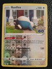 Carte Pokemon Ronflex 055/078 Reverse - POKEMON GO - EPEE ET BOUCLIER 2022 FR