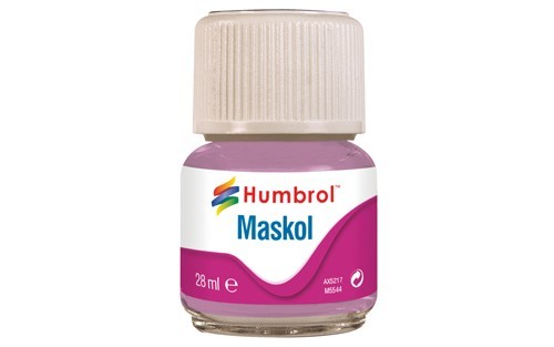Маска для рисования резины Humbrol Maskol - Для пластиковых моделей - Бутылка 28 мл AC5217