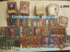 Yugioh 1000+ Cards Bulk Lot Unsearched Mixed Sets Rarities holographics Foils