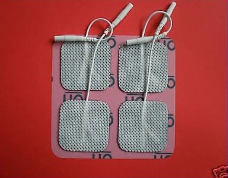 20 TENS Elektroden selbstklebend Pads 40x40mm EMS Reizstrom Gerät Qualität 4x4cm