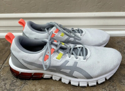 Asics Women's Gel Quantum 90 Running Shoes White/Grey Size 11  Blemish On Shoes