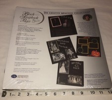 Creative Memories Black Scrapbook Refill Pages 15 sheets Old Style 12x12 RCM-12B