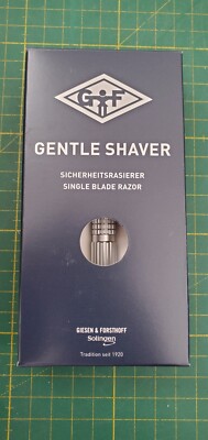 Giesen & Forsthoff Timor Sicherheitsrasierer Safety Razor Matte Chrome 42087