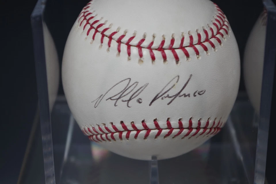 PLACIDO POLANCO AUTÓGRAFO FIRMADO BÉISBOL MLB PELOTA PHILLIES-CARDENALES CERTIFICADO DE AUTENTICIDAD PSA Foto 2 de 4