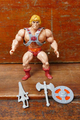 Vintage 1981 He-Man Figure Masters of the Universe MOTU Mattel