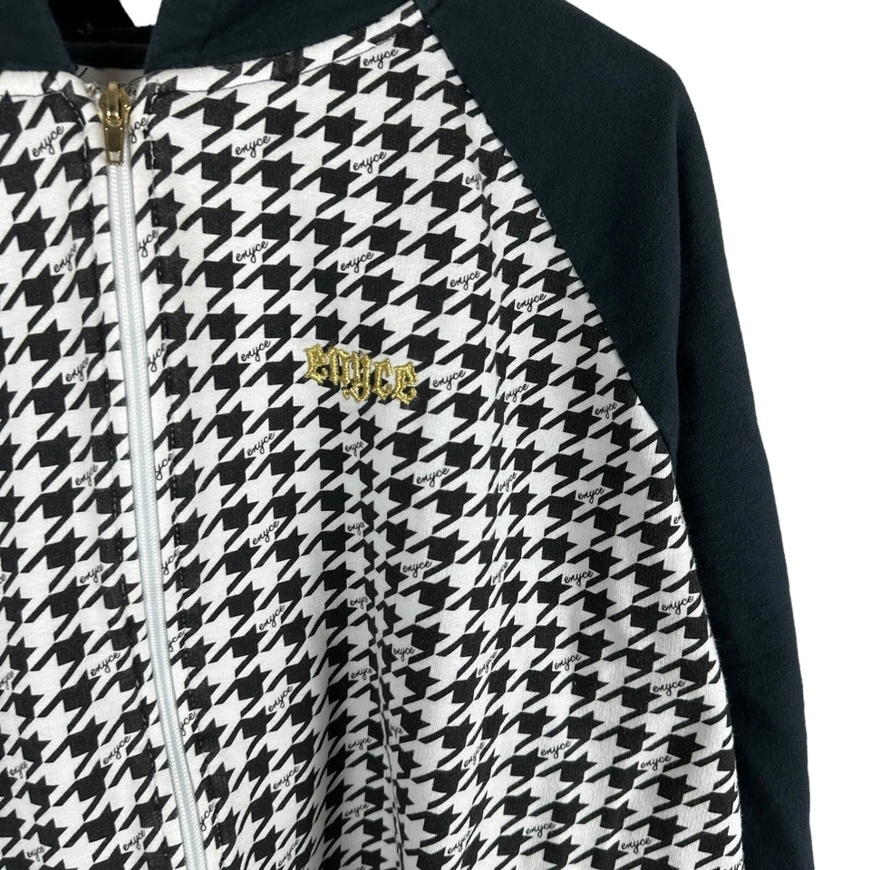 Sudadera con capucha vintage Y2K para mujer Enyce con estampado completo ropa de calle talla 3XL Foto 2 de 4