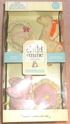 CHILD OF MINE BY CARTER'S MUSIC MOBILE ''TWINKLE TWINKLE LITTLE STAR'' NEW IN BOX