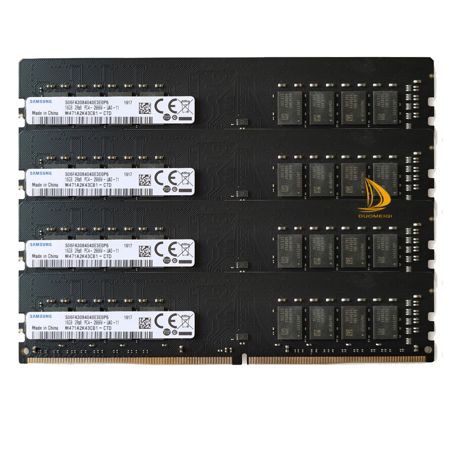 Samsung 4x 16GB 2RX8 PC4-2666V DDR4 21300MHz Test UDIMM Desktop