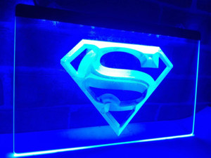 Superman Logo Light | eBay