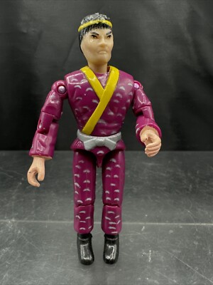 Vintage Lanard THE CORPS DRAGON HAN (Purple Variant) 3.75'' Actionfigur 1986