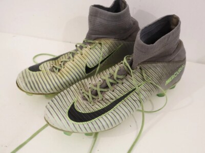 Nike Mercurial Veloce III DF FG Fußballschuhe UK 7,5 grau