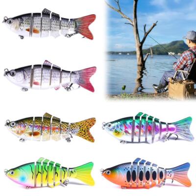 Multi Jointed Fishing Lures Sinking Wobblers Swimbait Crankbait Hot Bait E5 D9B5
